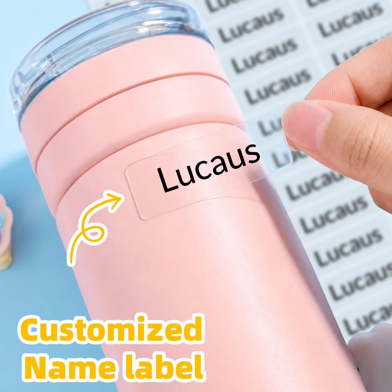 Personalized Name Box - 1-300 stuks op maat gemaakte gepersonaliseerde
