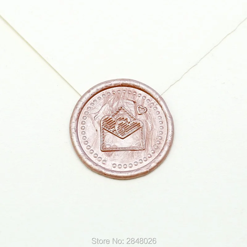 Wax Seal Letter Kit - Liefdesbrief Lakzegel Stempel, Enveloppen Lakzegel Stempel