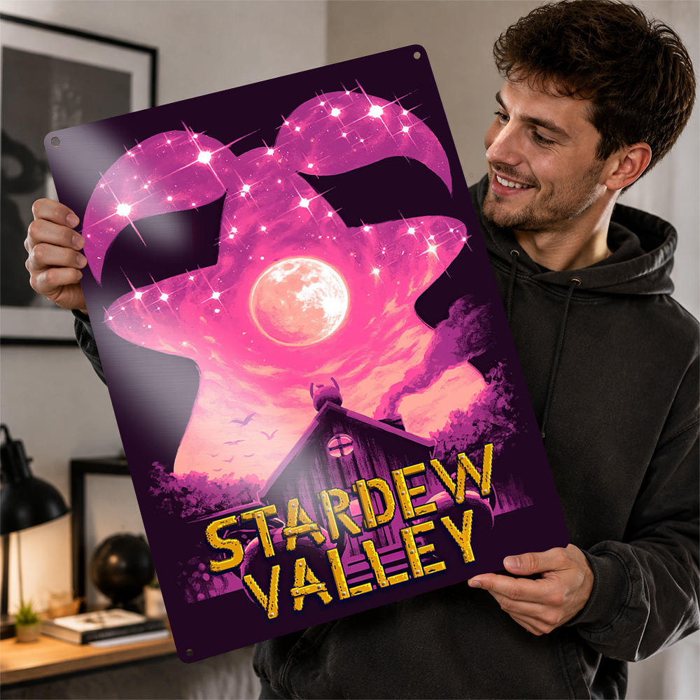 Stardew Valley Nachthemel 3D T - Custom Night Sky recensie en prijs