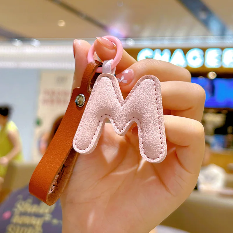 A Tot Z Pu Lederen Beginletter - Monogram Keychain Leather recensie en prijs