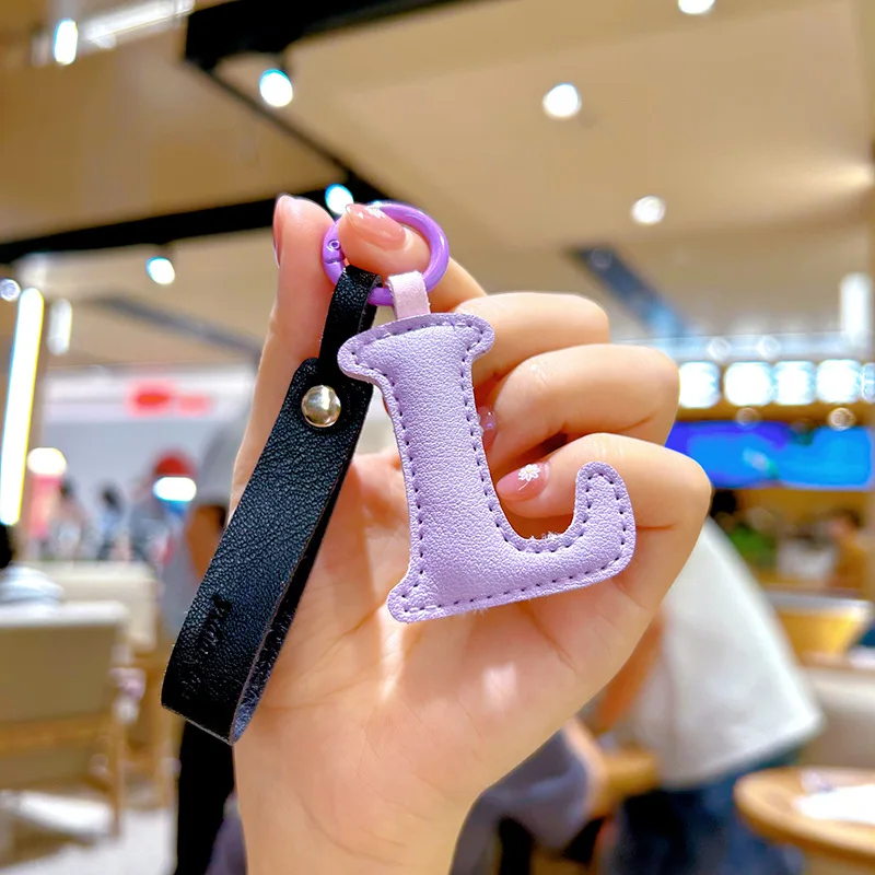 A Tot Z Pu Lederen Beginletter - Monogram Keychain Leather recensie en prijs