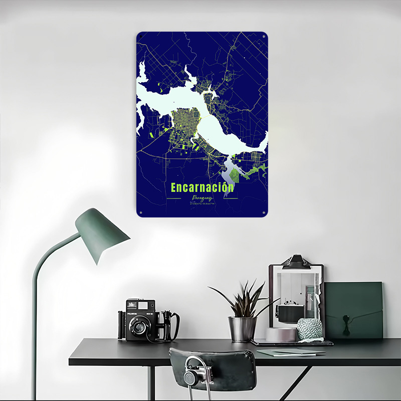 Encarnación Decoratie Woondeco - Custom Map Poster recensie en prijs