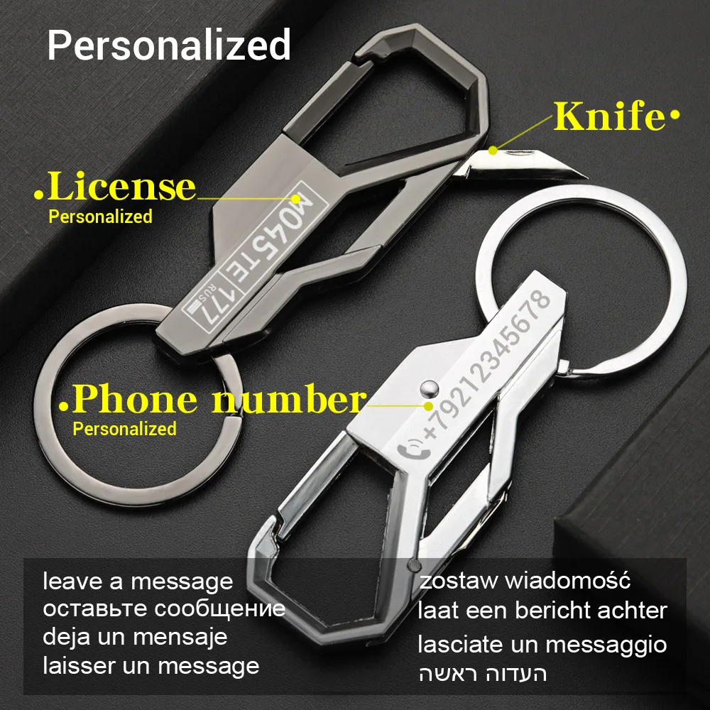 Mini Mes Sleutelhanger Opvouwb - Initial Ring Custom recensie en prijs