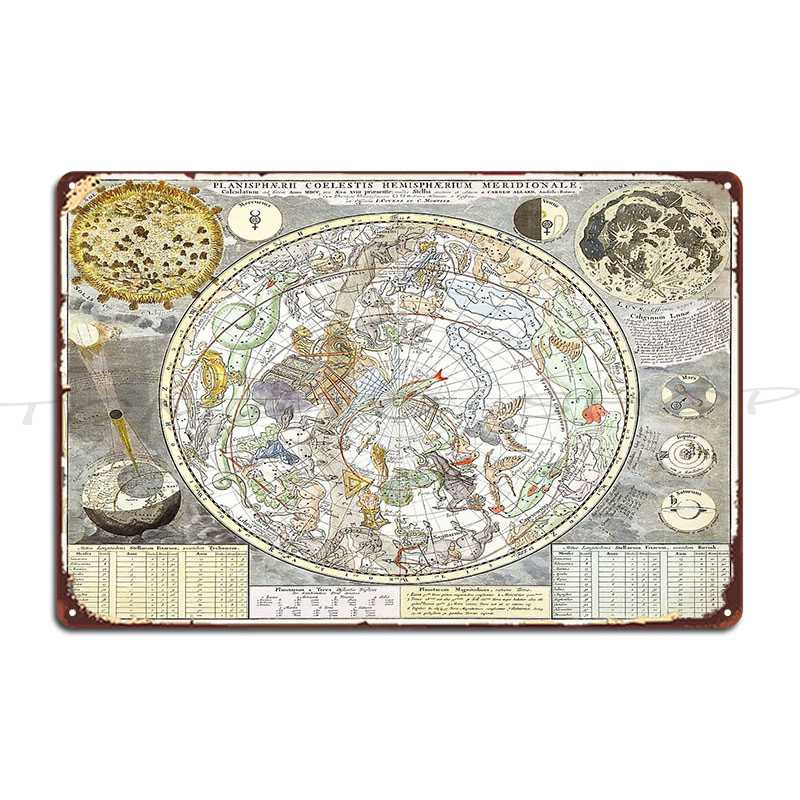 Sterrenkaart van de zuidelijke - Custom Star Map recensie en prijs