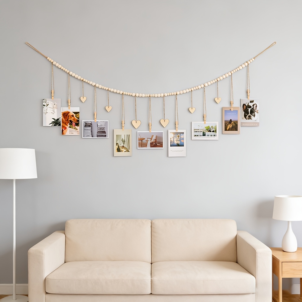 Hangende fotodisplay wanddecor - Engraved Wood Frame recensie en prijs