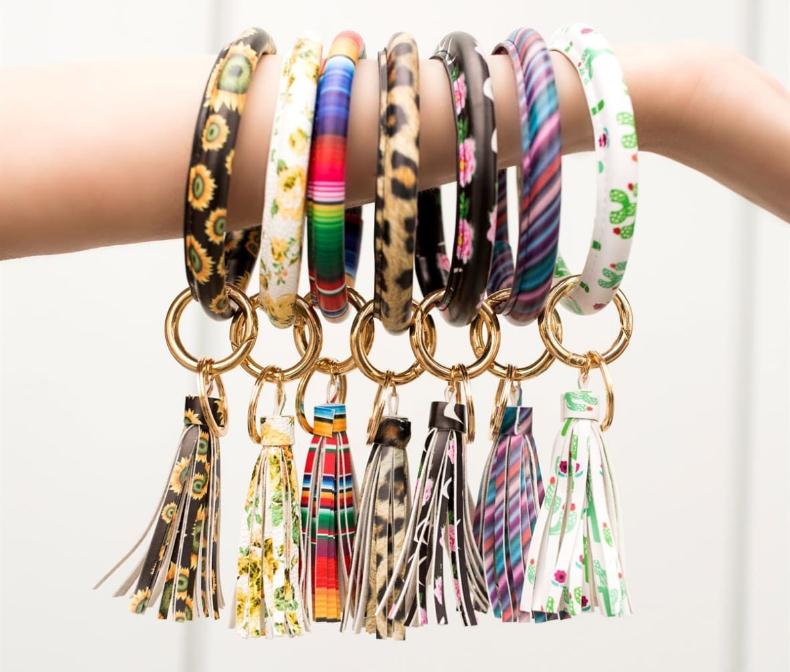 Zonnebloem Cactus Monogram Sle - Monogram Keychain Leather recensie en prijs