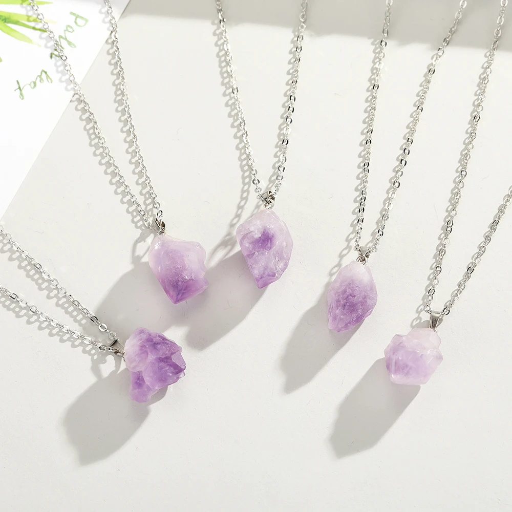 Natuurlijke Uruguay Amethist R - Birth Flower Necklace recensie en prijs