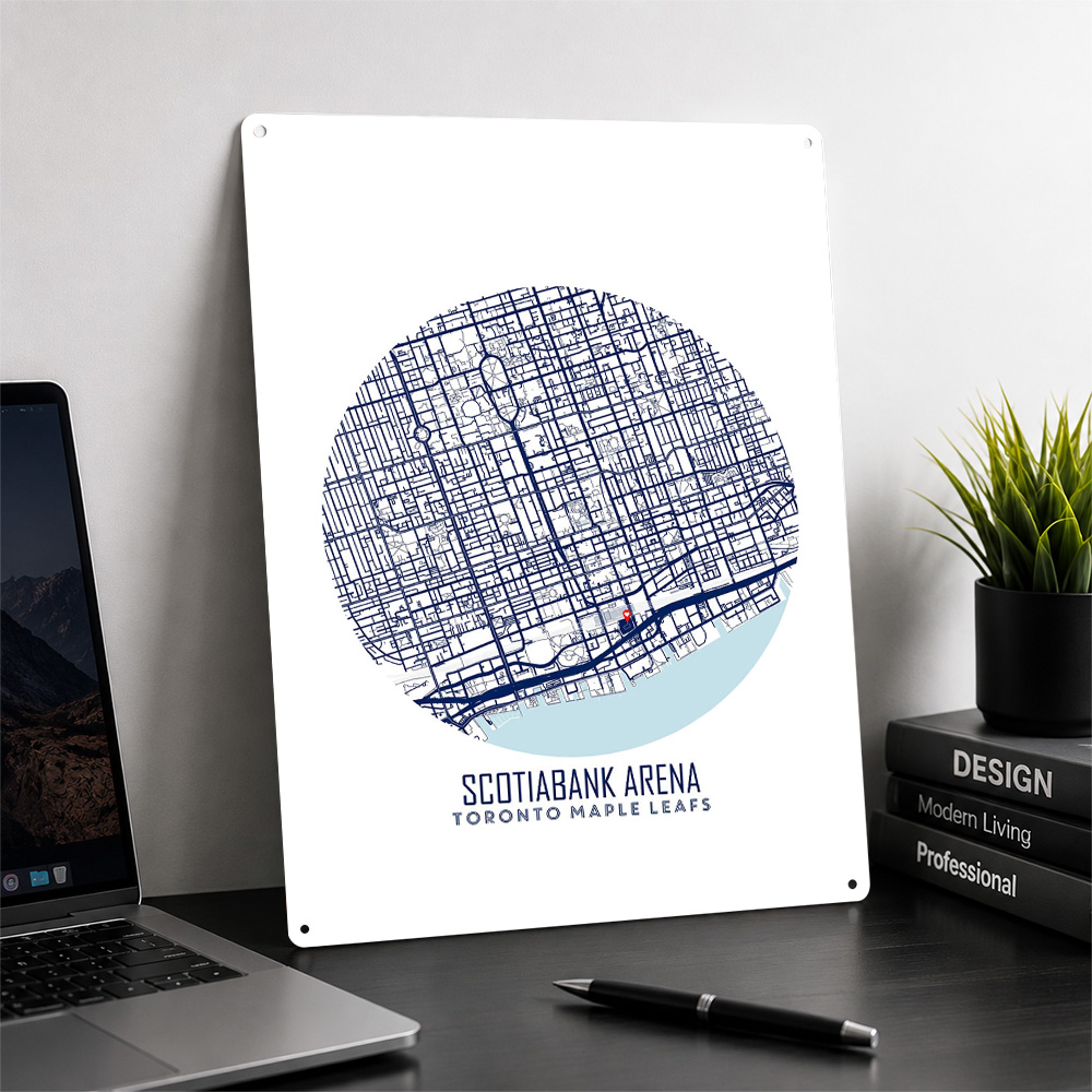 Scotiabank Arena Kaart Metalen - Custom Map Poster recensie en prijs