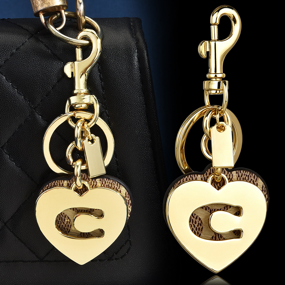 Monogram hart bloem tas charme - Monogram Keychain Leather recensie en prijs