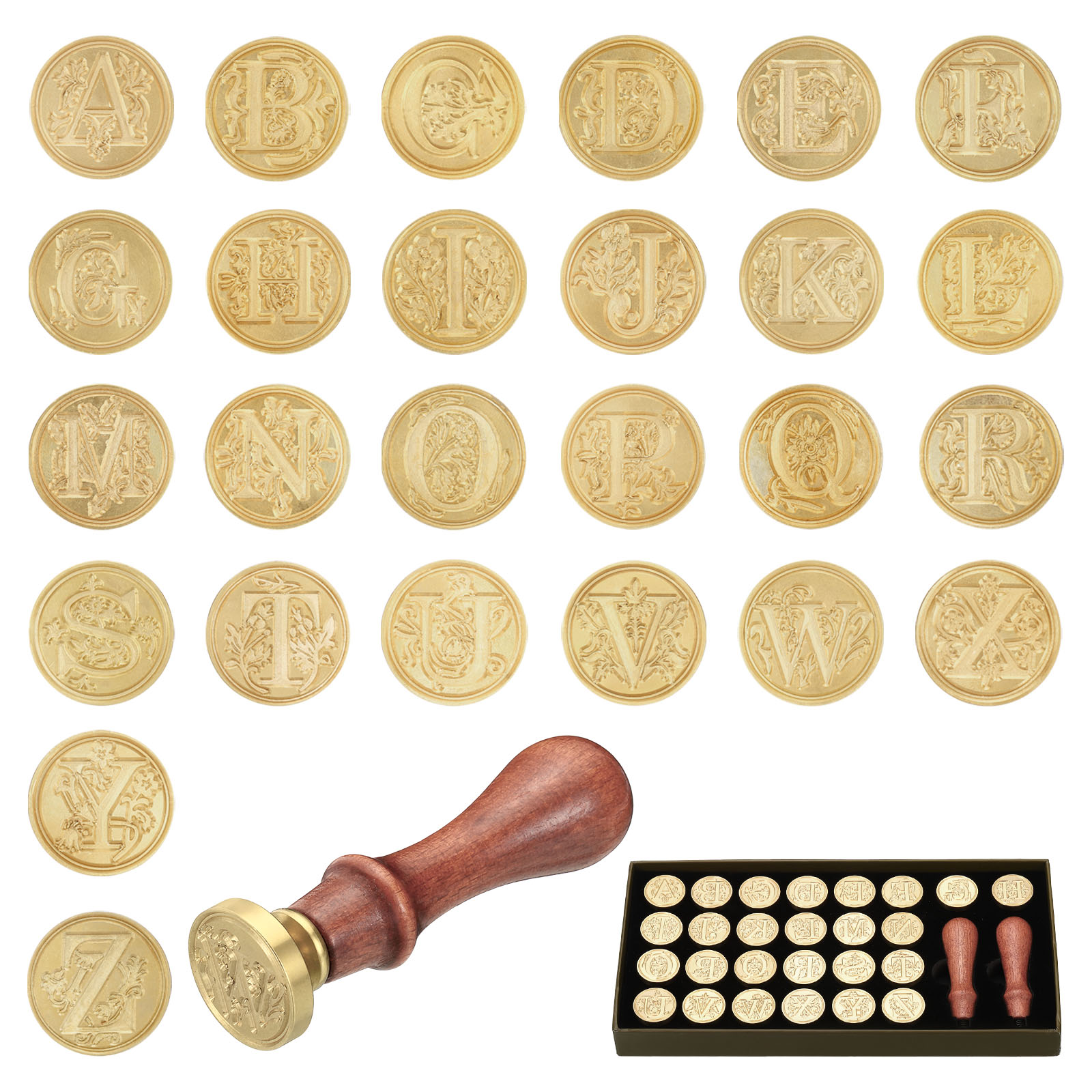 Alfabetische waszegelstempelse - Wax Seal Letter Kit recensie en prijs