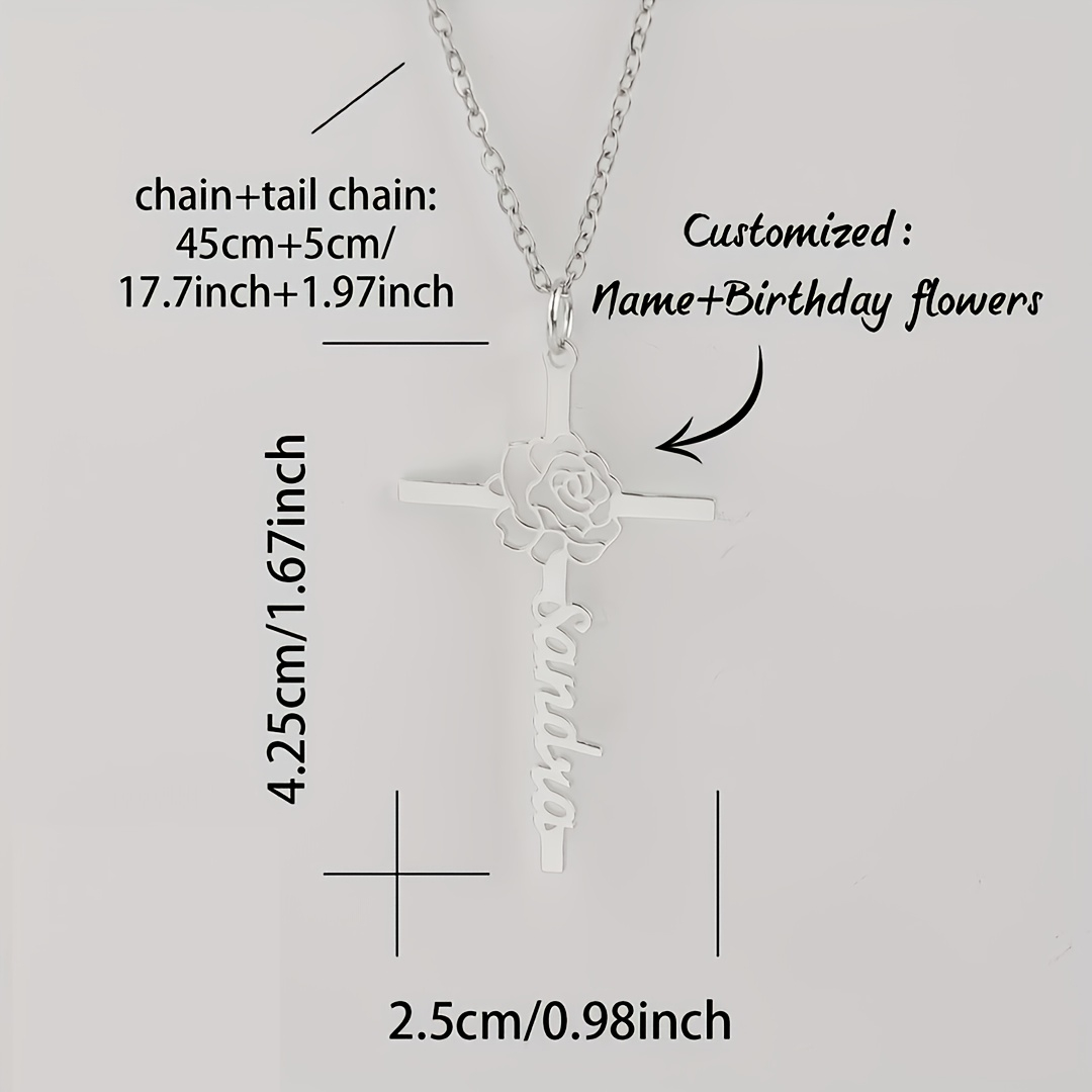Geperonaliseerde geboortebloem - Birth Flower Necklace recensie en prijs
