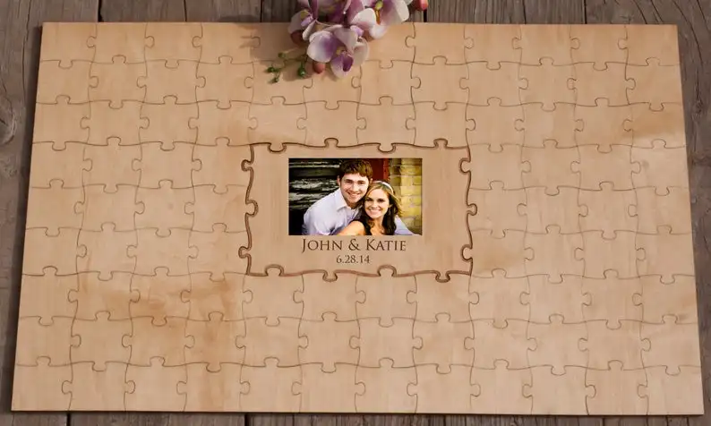 Aangepaste houten fotopuzzel g - Custom Photo Book recensie en prijs
