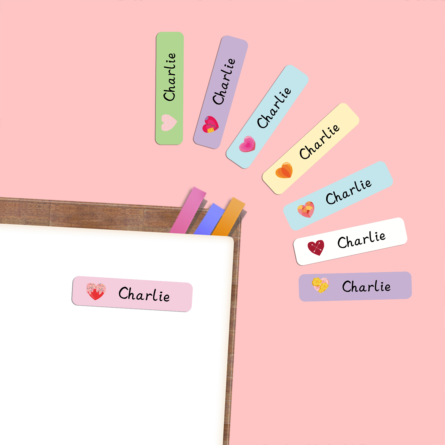 Gepersonaliseerde hartvorm naa - Personalized Name Box recensie en prijs