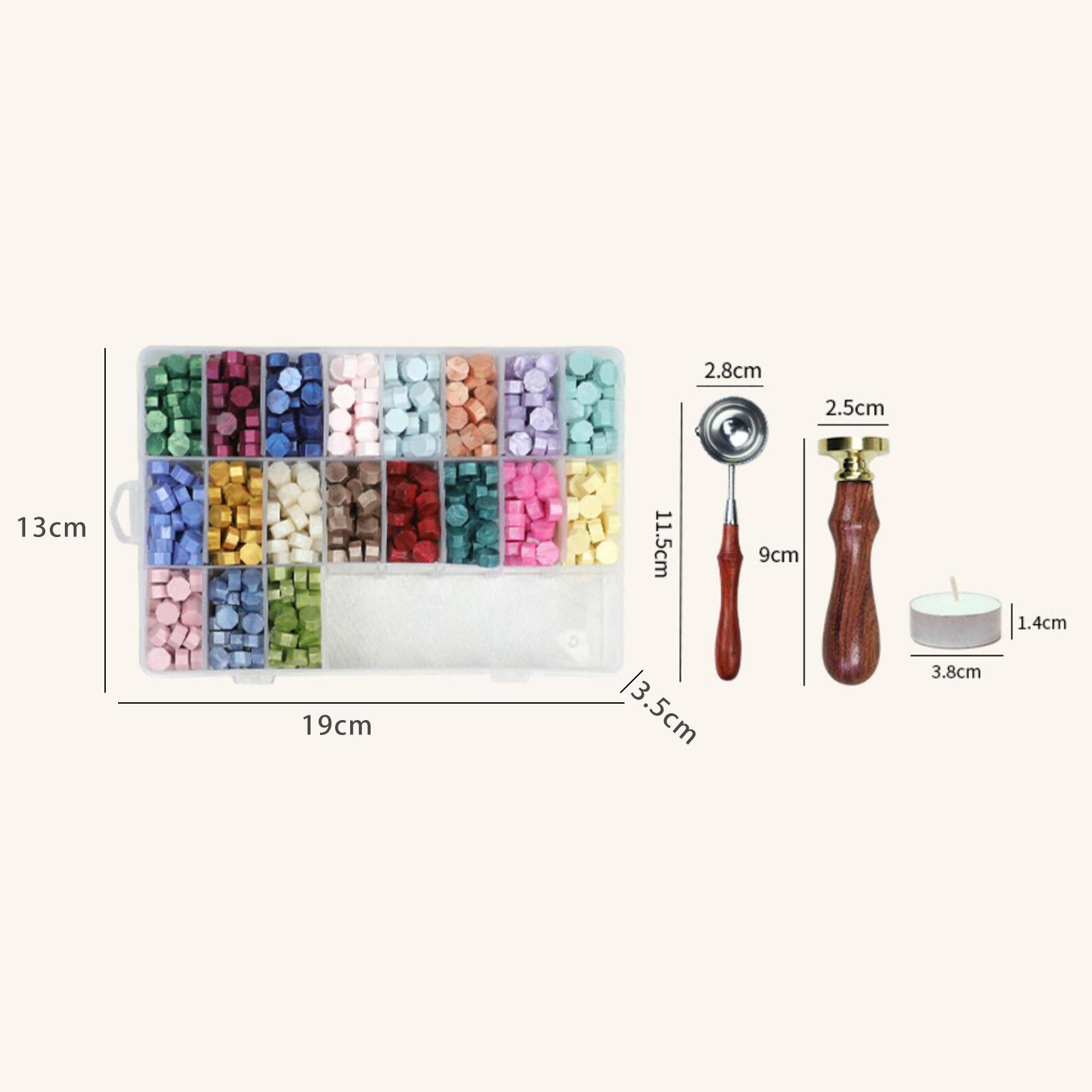 DIY-waszegelset met verzegelwa - Wax Seal Letter Kit recensie en prijs