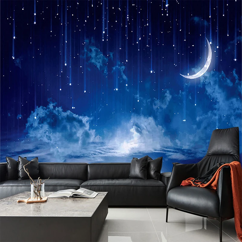 Muurschildering behang aangepa - Custom Night Sky recensie en prijs