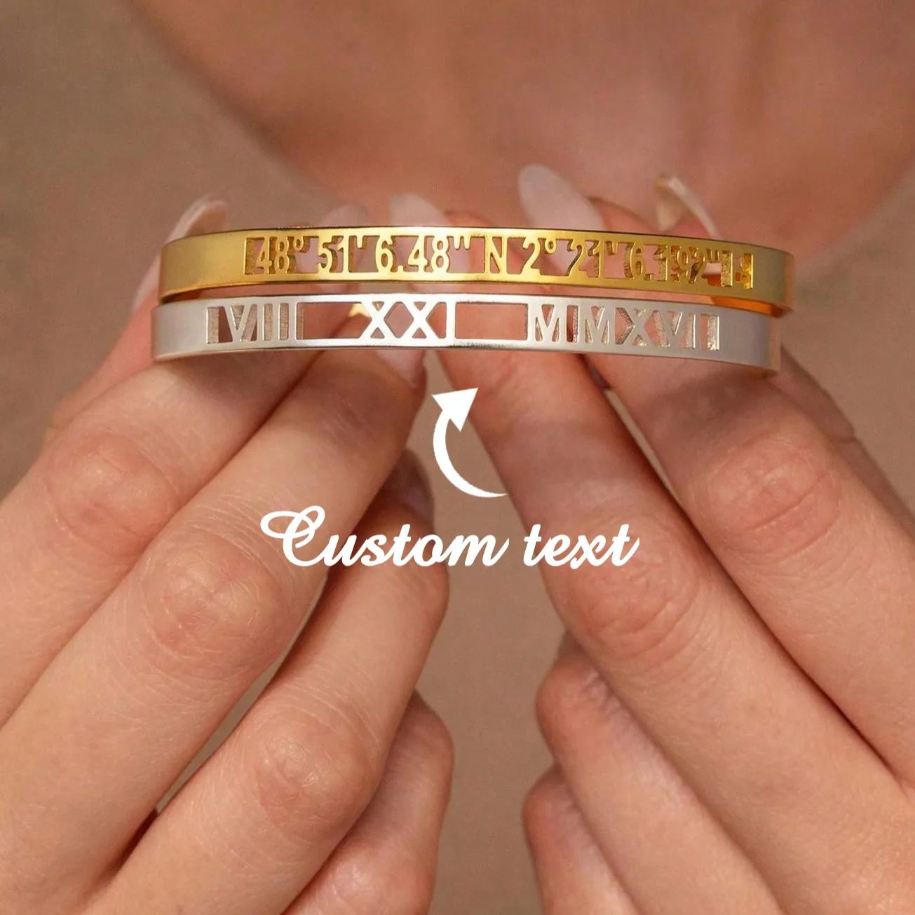 Aangepaste datum coördinaat Ro - Coordinates Bracelet recensie en prijs