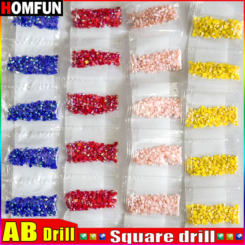 HOMFUN AB vierkante boor DIY d - Photo Mosaic Print recensie en prijs