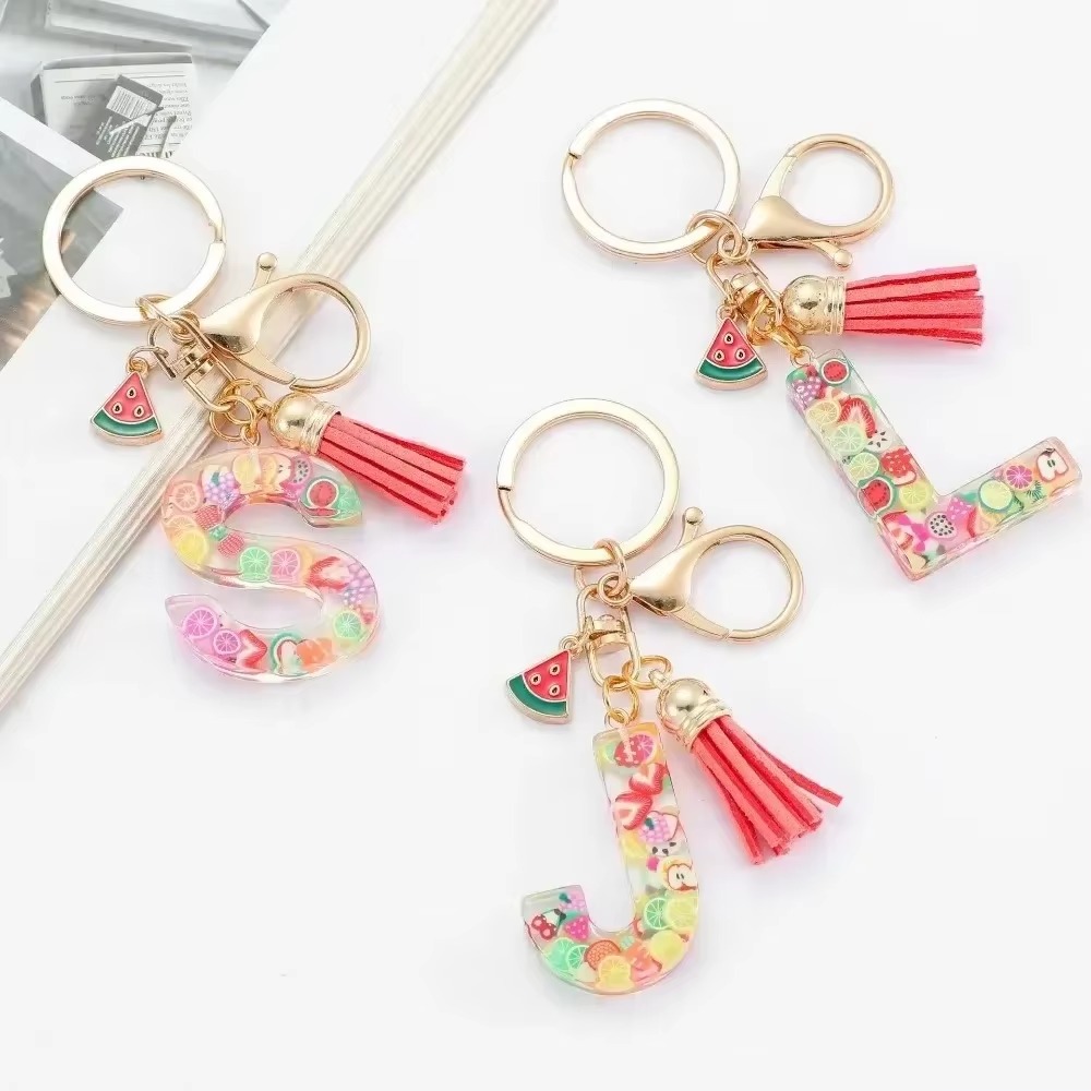 Gepersonaliseerde A-Z sleutelh - Monogram Keychain Leather recensie en prijs