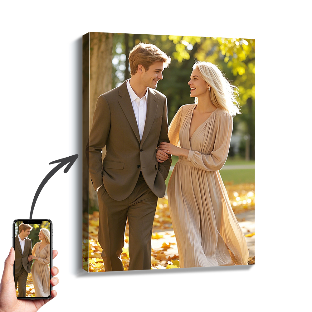 1-delige aangepaste foto's met - Engraved Wood Frame recensie en prijs