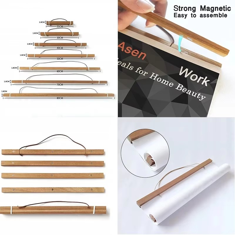 21-90 cm Magnetische Houten Fo - Engraved Wood Frame recensie en prijs