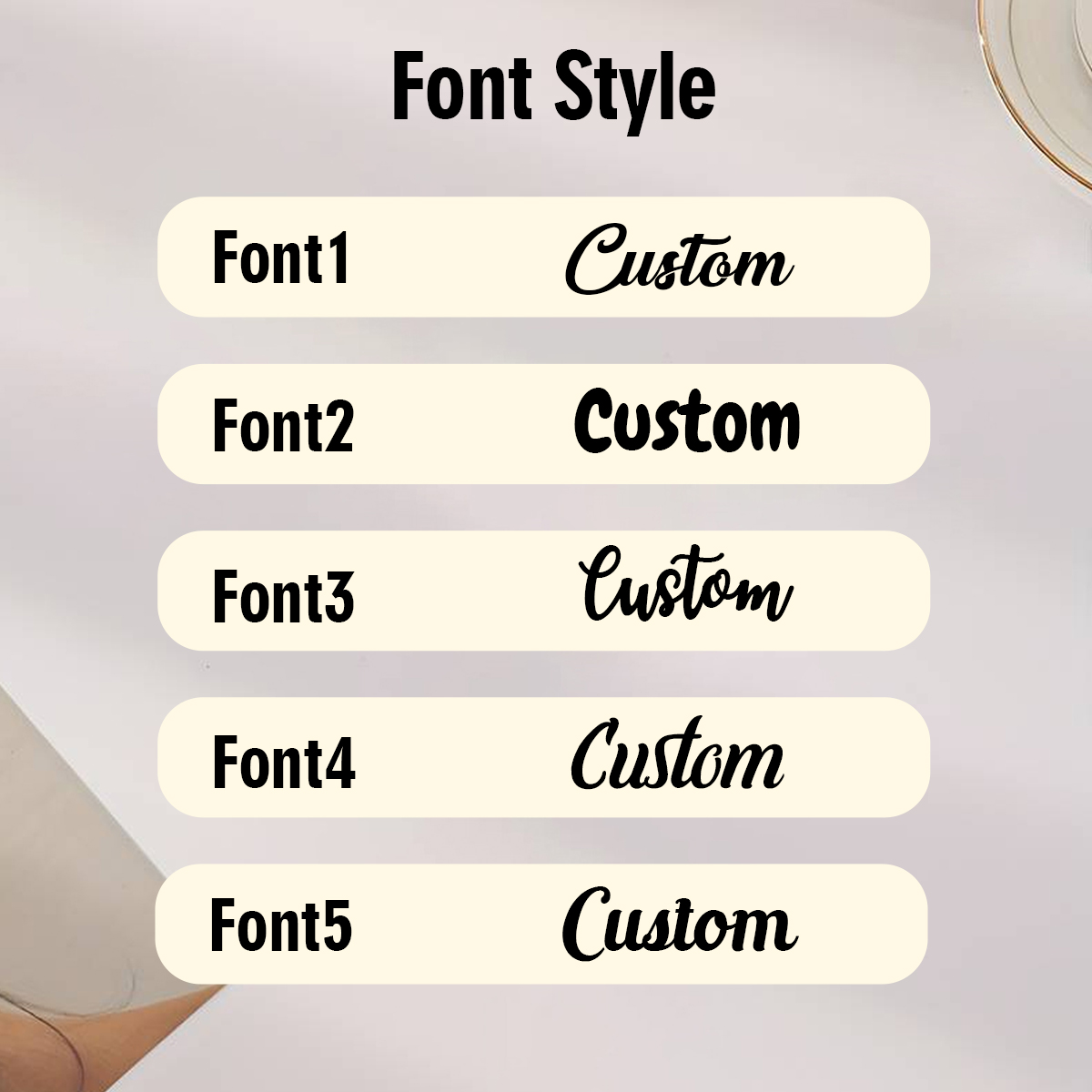 Op maat gemaakte naamstickers, - Personalised Candle Label recensie en prijs