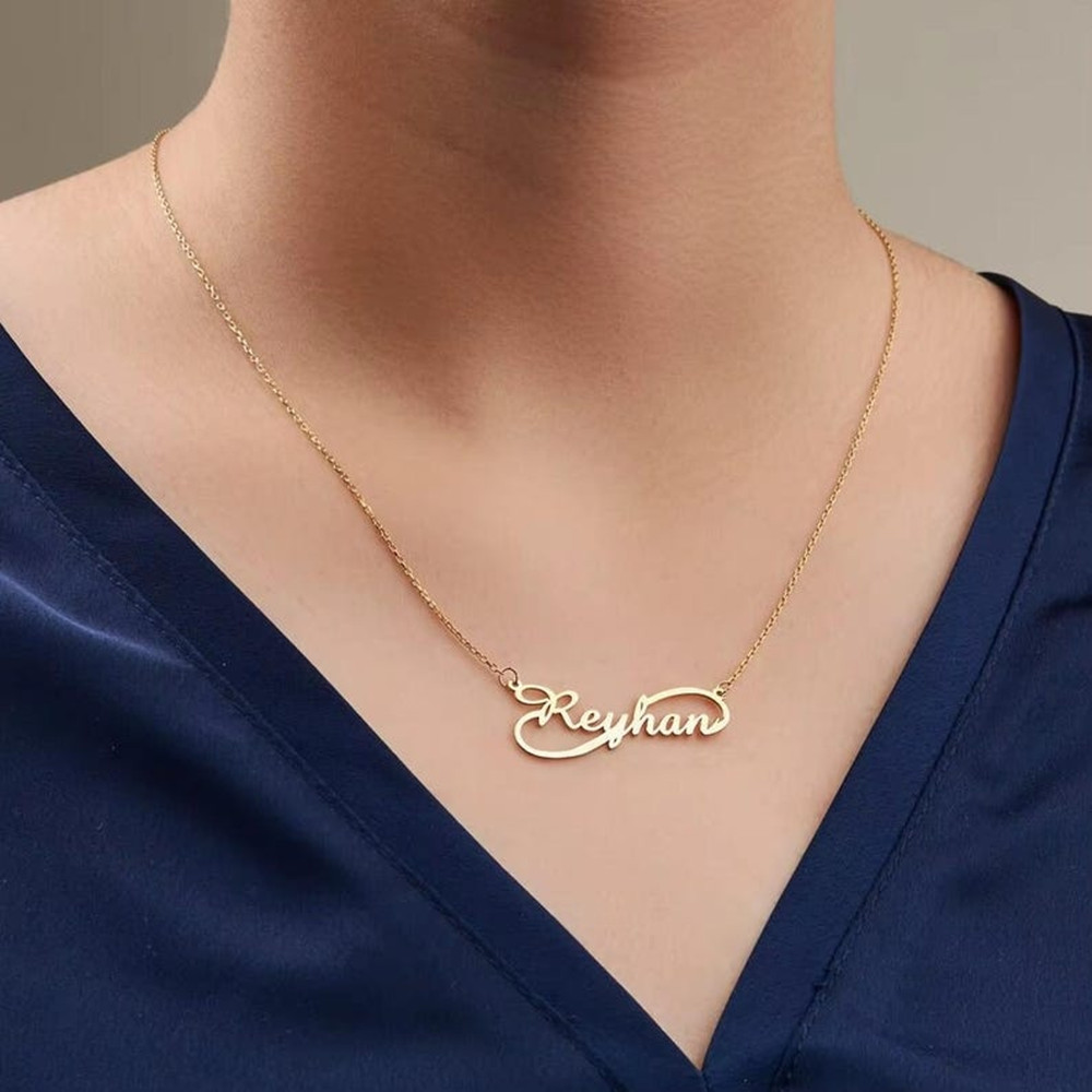 Op maat gemaakte oneindigheids - Birth Flower Necklace recensie en prijs
